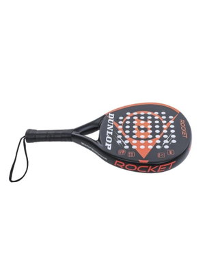 مضرب البادل روكيت دانلوب، 38 ملم - اسود برتقالي product image 2
