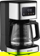 Edison Cm9431B-Gs Coffee Maker, 1000W, 1.8L, Digital Display - Cappuccino Black product image 2