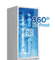 ثلاجة نوفروست ميديا، 353 لتر، انفرتر، عرض، MDRZ523FZF01D - ابيض product image 4