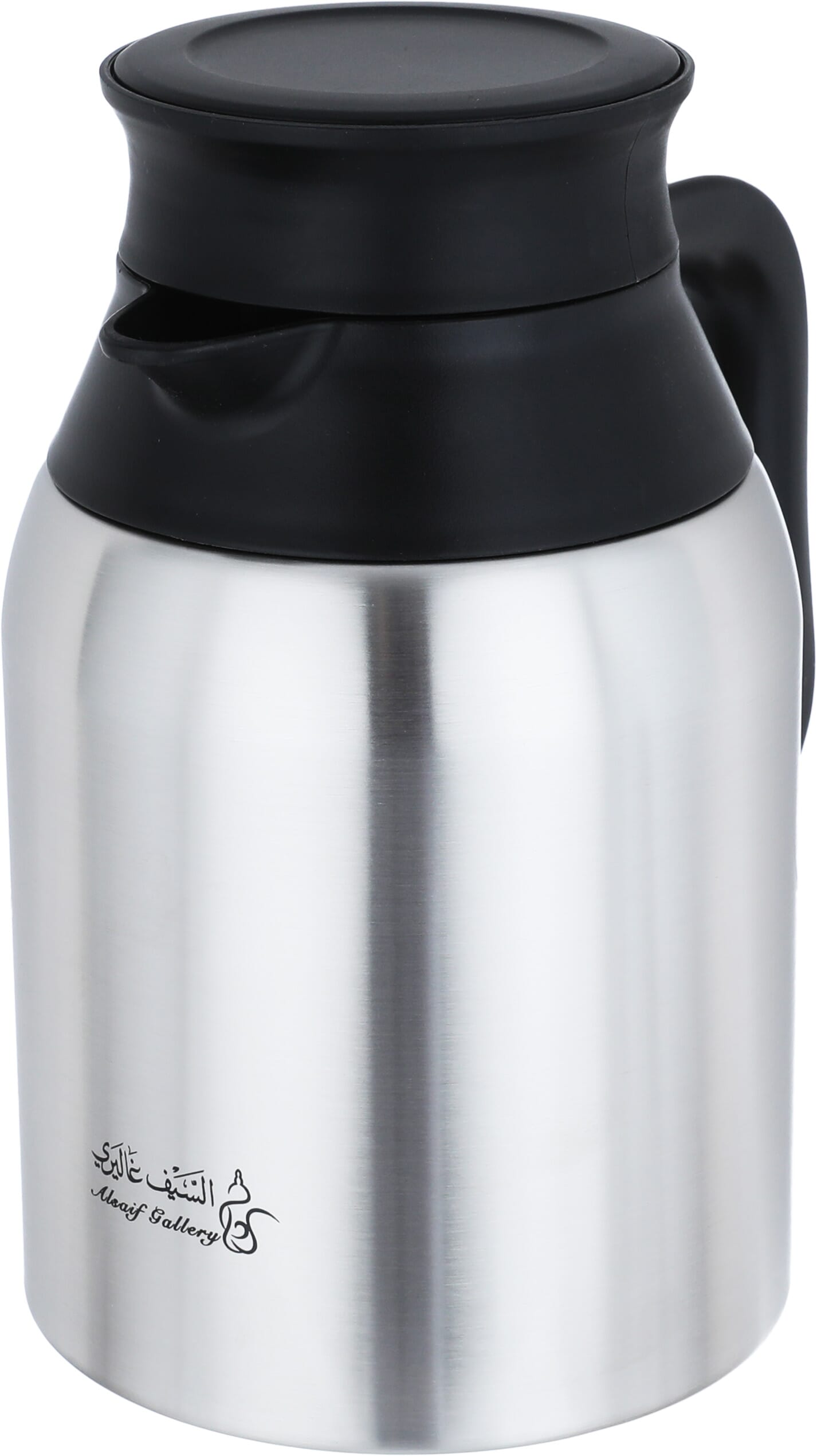 Jaguar Asteel Al Saif Gallery thermos, 1.2 Liter, Squeeze - Silver product image 4