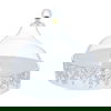 Al Saif Gallery porcelain date, 22 x 22 x 5 cm - white product image 1