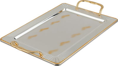 طقم طوفريات استيل السيف غاليري، 3 قطع، يد ذهبي - فضي ذهبي product image 2