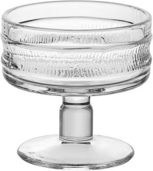 طقم كاسات ايس كريم زجاج السيف غاليري، 3 قطع، قاعدة - شفاف product image 2