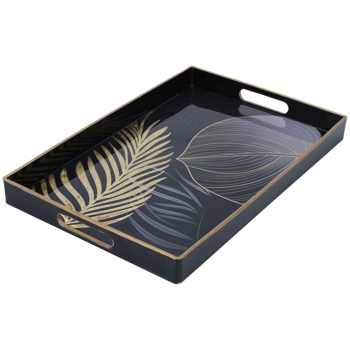 Al Saif Gallery Acrylic Serving Tray, 40X26.5X3.5 Cm, Rectangle - Multicolor product image