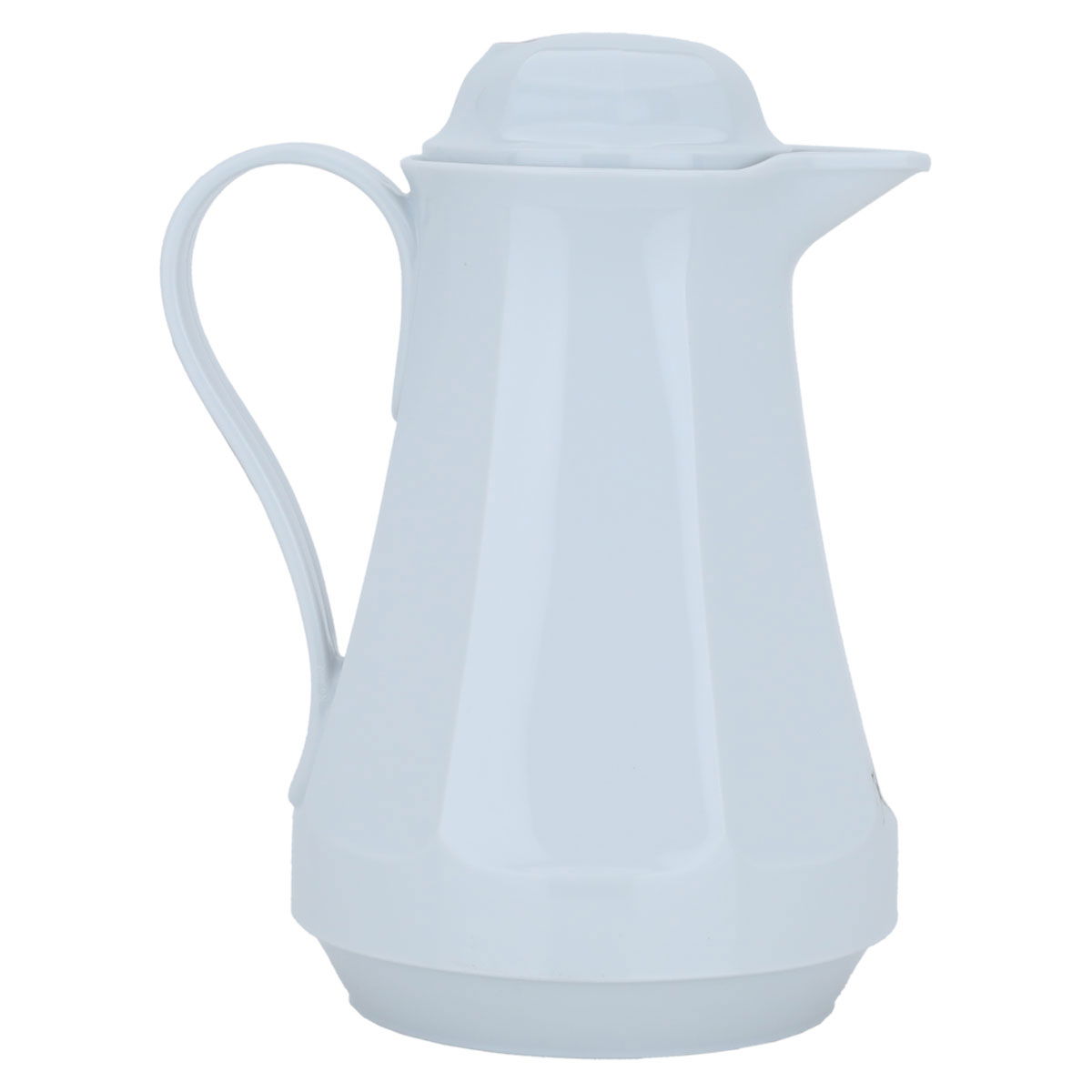 Rotpont thermos, 1 liter, glass inner container, plastic outer shell - white product image