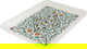 Tofariyah Melamine Al Saif Gallery, 49 x 37 x 3 cm, rectangle, green-white pattern product image 2
