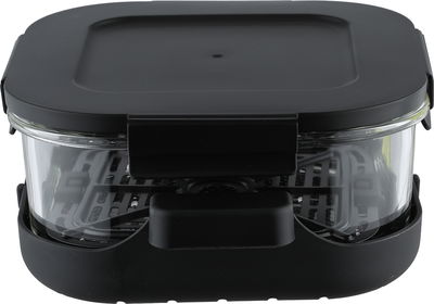 قلاية هوائية إديسون كرانشي، 1500 واط، 4/1.5 لتر، 4 برامج، شاشة ديجيتال، AF532T - رمادي غامق اسود product image 5