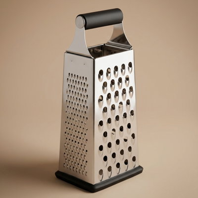 مبشرة استيل السيف غاليري، 4 اوجه - فضي اسود product image 1