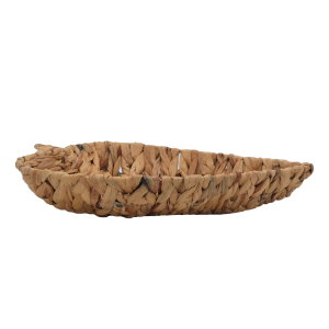 Al Saif Gallery wicker serving basket, leaf shape - brown product image 2