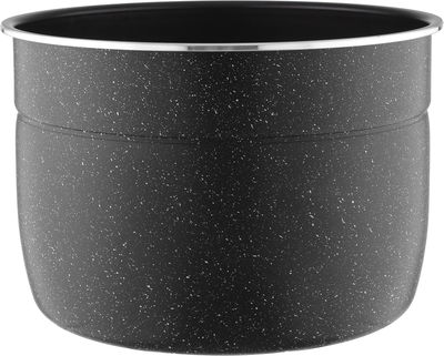 Edison Electric Pressure Pot, Tefal Inner Pot, 2700 watt, 33L, 8 Cooking Functions, GTD35-350 - Silver Black product image 6