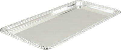 طقم تمريات مع طوفرية ستانلس ستيل السيف غاليري، قطعتين، غطاء معدني - فضي لامع product image 2