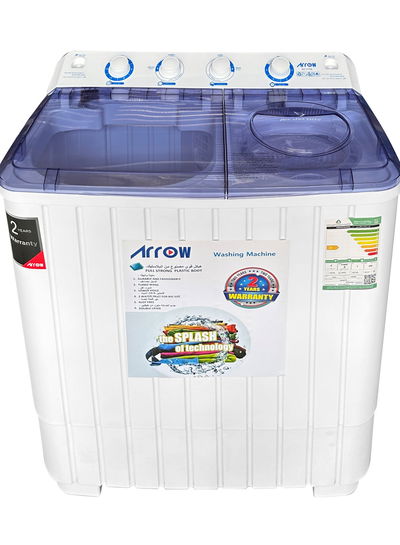 Arrow RO-11TTB Semi-Automatic Washing Machine, 10 kg, 1700 RPM - White product image 2