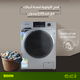 غسالة ملابس أوتوماتيك إديسون، 10.5 كجم،1400 لفة في الدقيقة، 15 برنامج، تحميل أمامي، EDSF105 - فضي product image 5