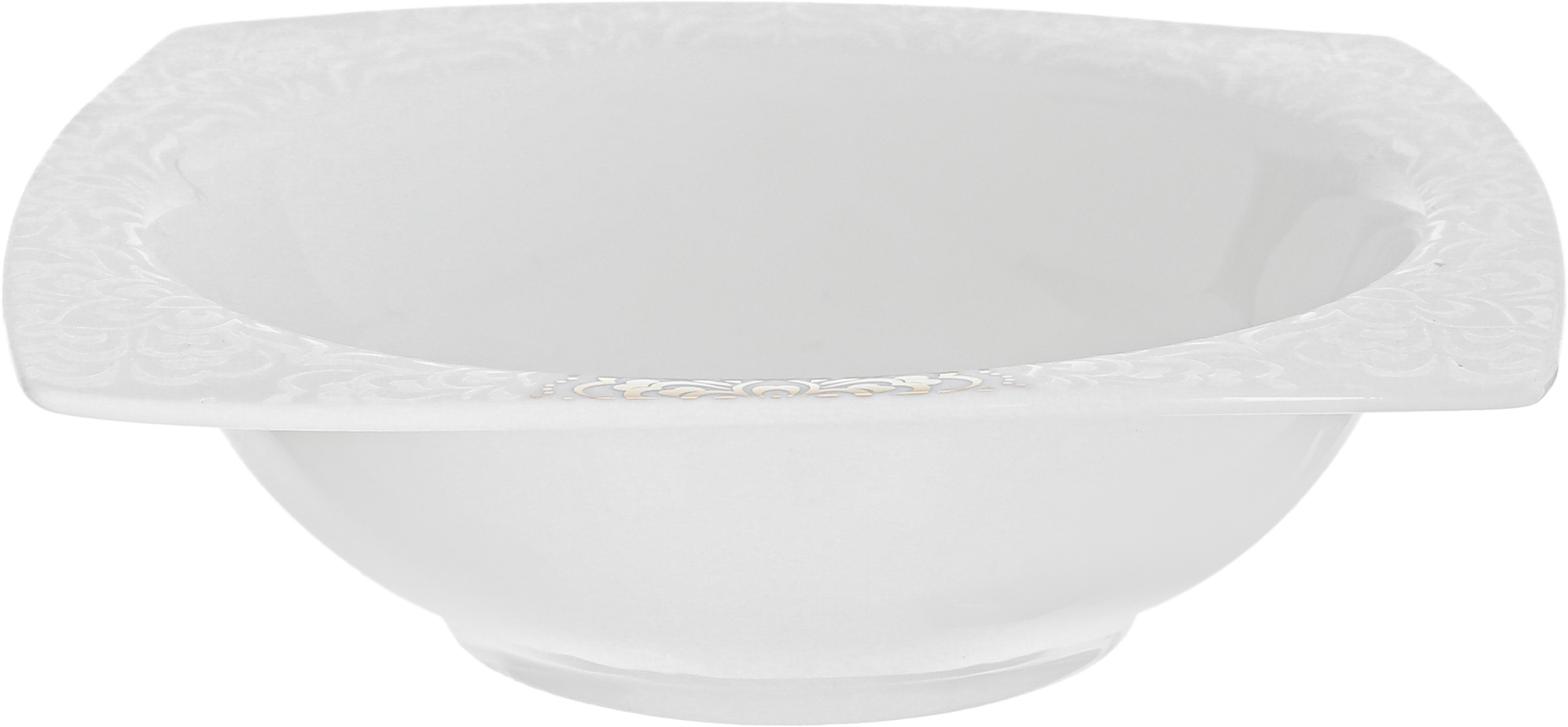 طقم سفرة بورسلان دانيا، 77 قطعة - ابيض ذهبي product image 11