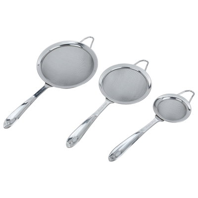 طقم صفايات استيل السيف غاليري، 7/10/12 سم، 3 قطع - فضي product image 3