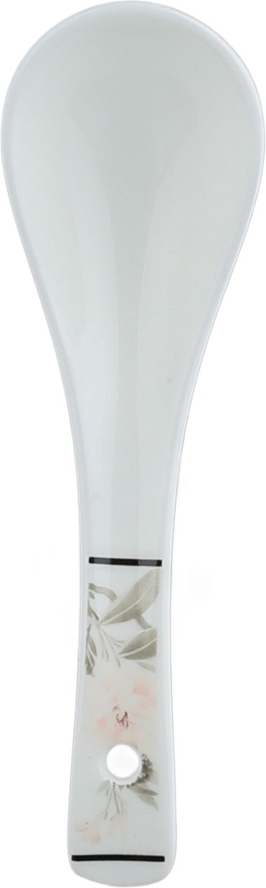 Golden Gallery Porcelain Glass Soup Set, 16 Pieces, Rose Pattern - Clear White product image 6