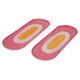 Al Saif Gallery Steel Sweet Serving Plate, 40.5 x 14.5 x 1 cm, oval, 2 pieces - pink product image 2