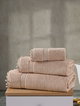 منشفة قطن، 1 قطعة، 170 × 90 سم - بيج product image 2
