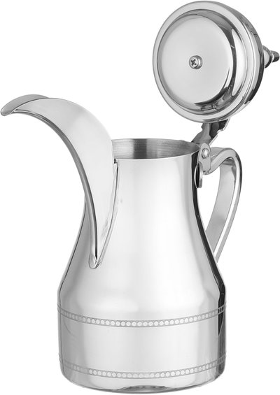 طقم دلة و إبريق ستانلس استيل السيف غاليري، 0.9 / 0.7 لتر، 2 قطعة - فضي product image 4