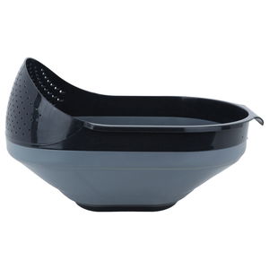 Al Saif Gallery Silicone Rice Strainer, 26X21X10 - Black product image