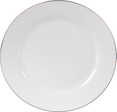 طقم تقديم سفرة بورسلان السيف غاليري، 86 قطعة - أبيض ذهبي product image 14