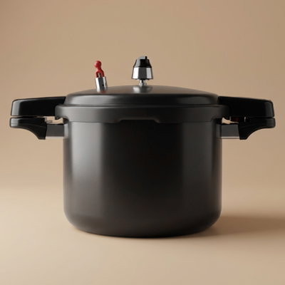Neoflam Pressure Cooker with Aluminum Lid, 16 Liters - Black product image 1