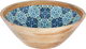 Al Saif Gallery Wooden Serving Bowl Set, 12 x 4.5 cm, Round, Lid, 3 Pieces - Wooden Blue product image 2