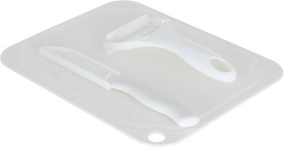 طقم لوح تقطيع سيف سو، 3 قطع، cc23010 - أبيض product image 2