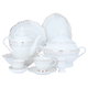 Al Saif Gallery Porcelain Dinner Set, 65 Pieces - White product image 1