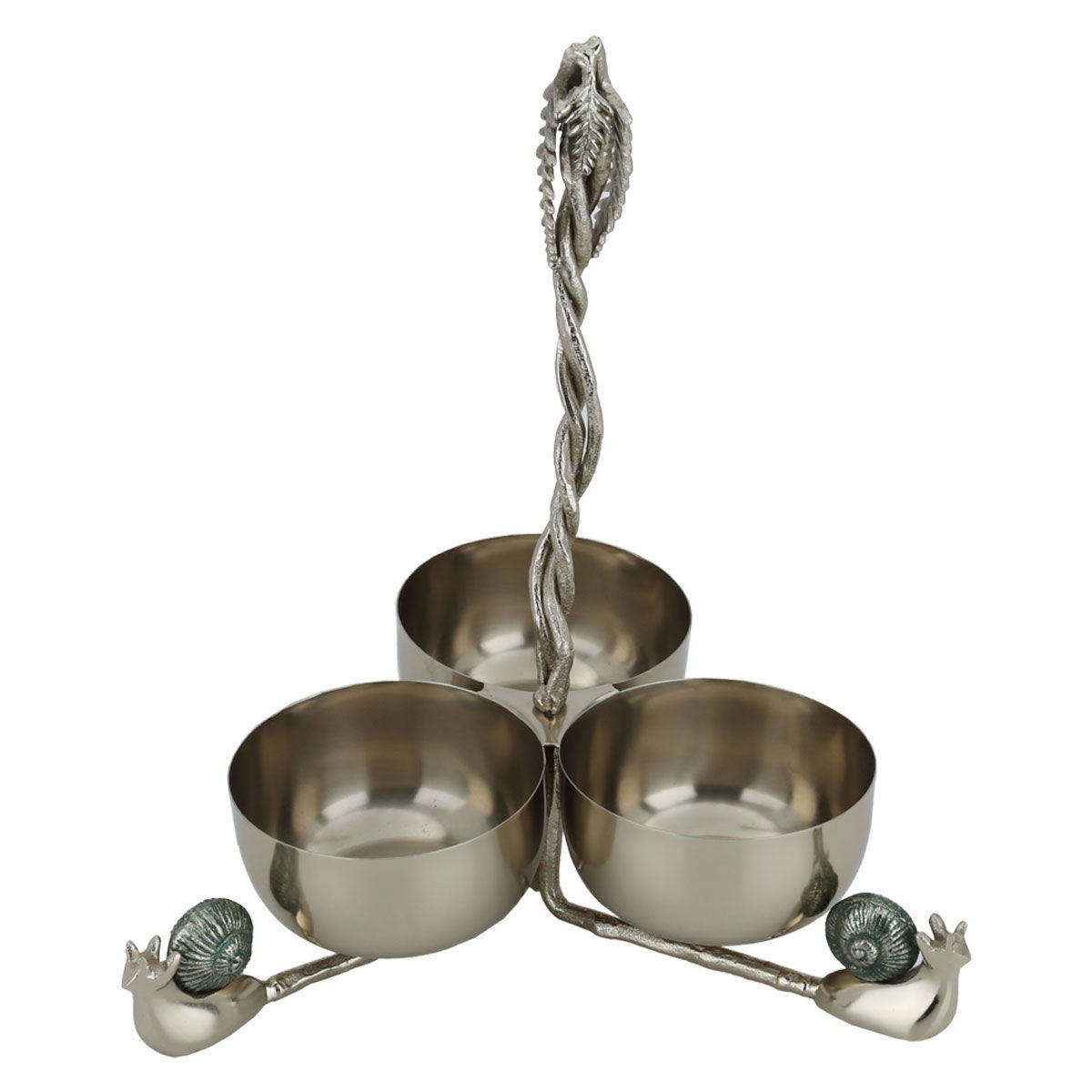 شيالة حلا استيل السيف غاليري، 3 خانة - ذهبي product image 2