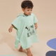 كابا اطفال كورال فليس ريفي، 50×50 سم - اخضر فاتح product image 4
