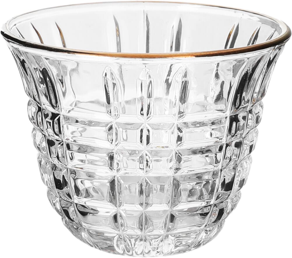Al Saif Gallery Glass Tea and Coffee Bialat Set, 30 Pieces - Clear product image 3