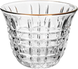 طقم بيالات شاي وقهوة زجاج السيف غاليري، 30 قطعة - شفاف product image 3