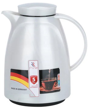 Alrhine Marcotec thermos, 350 ml, glass inner container, plastic outer shell - white product image 2
