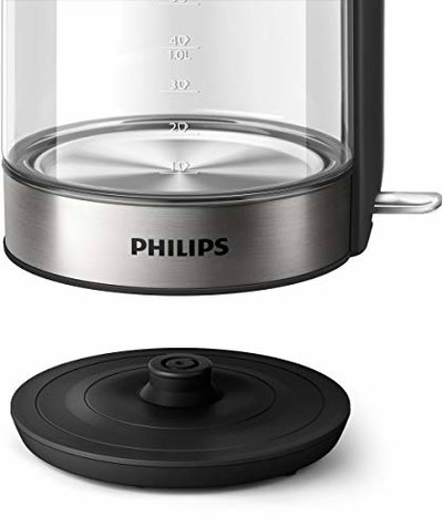 غلاية كهربائية فيليبس، 2200 واط، 1.7 لتر،HD9339/81 - شفاف اسود product image 4