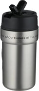Al Saif Gallery Stainless Steel Insulated Mug, 550ml, Plastic Lid - Silver Black product image 5