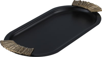 طوفرية استيل السيف غاليري، 40x18x2 سم - اسود ذهبي product image 1