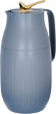 Al Saif Gallery Royal 6 thermos, 1.6 liters, glass inner container, plastic outer shell - dark gray product image 3