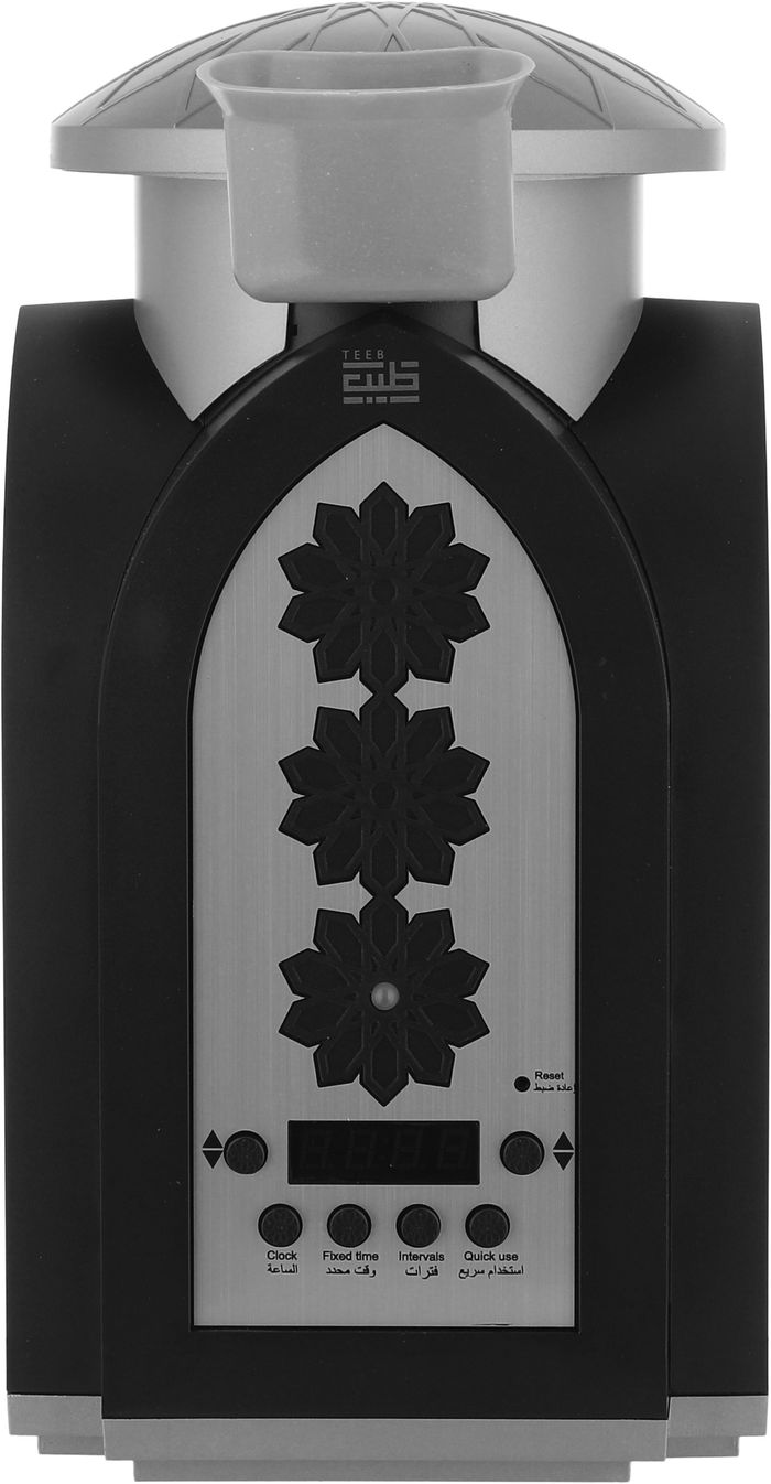مبخرة ذكية كهربائية طيب، 36 واط، مزودة بفلاتر - فضي اسود product image 1
