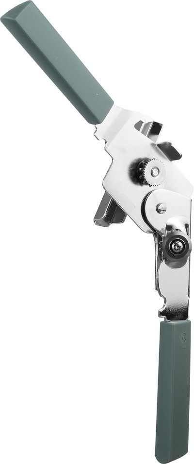 Al Saif Gallery Stainless Steel Can Opener, 18X6 Cm, Brown Handle - Dark Green Silver product image 3