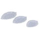 Al Saif Gallery Porcelain Serving Dish Set, Leaf Shape, 3 Pieces - White product image 3