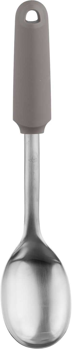 ملعقة تقديم طعام ستانلس ستيل السيف غاليري، يد رمادي، 32x6.5 سم - فضي كابتشينو product image