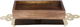 طوفرية تقديم خشب السيف غاليري، 8×16×47 سم، مستطيل عميق، قاعدة ذهبي - بني product image 1