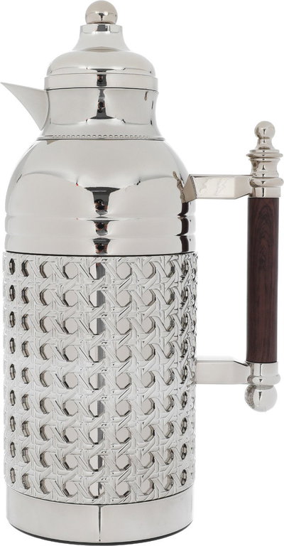 Al Saif Gallery Sarah thermos set, 1 liter, thermal glass inner container, steel outer shell - silver product image 8