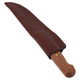 Al Saif Gallery Steel Butcher Knife, 14 cm - Wood product image 3