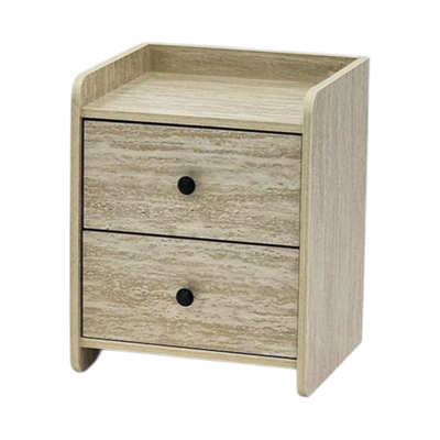 كومدينه خشب ام دي اف، 50×40×40 سم، 2 درج - رمادي product image 3