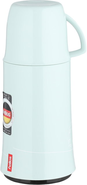 Helios Thermos, 0.25 Liter, Glass Interior, Cat Pattern - Light Green product image 2