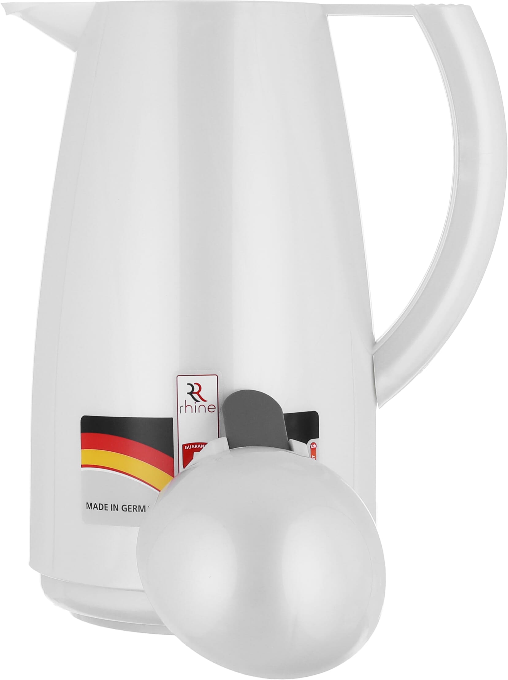 Alrhine Marcotec thermos, 1 liter, glass inner container, plastic outer shell - silver product image 6