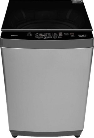 Toshiba AW-DUHN2000QUPBB(SG) Top Load Washer, 19 kg, Steam, Direct Drive, Self-cleaning - Platinum Silver product image
