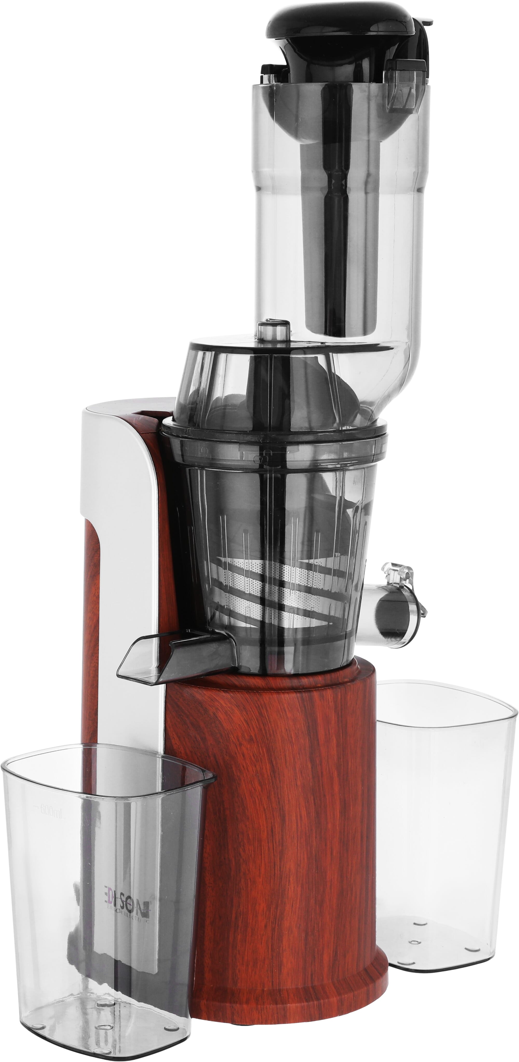 Edison GS518KD/W Steel Slow Juicer, 250 Watt, 0.8 Liter - Wooden product image 1
